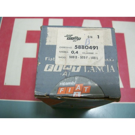 Coppia Pistoni FIAT 500 D/F/L Magg +0,4