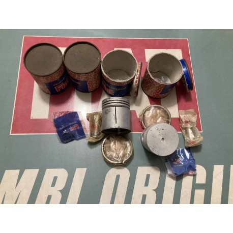 Serie pistoni completi Fiat 600 mm60 std