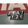 Sigla Posteriore FIAT 126 (Plastica)