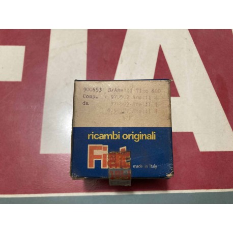 Serie fasce elastiche Fiat 600 Magg +0,8