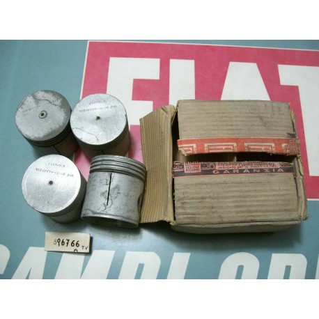 Serie Pistoni Fiat 1100/103 TV magg+0,2
